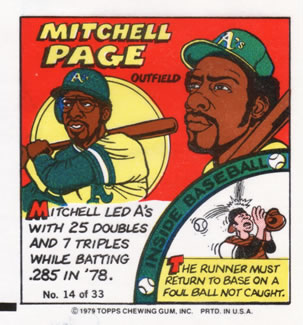 1979 Topps Comics       014      Mitchell Page